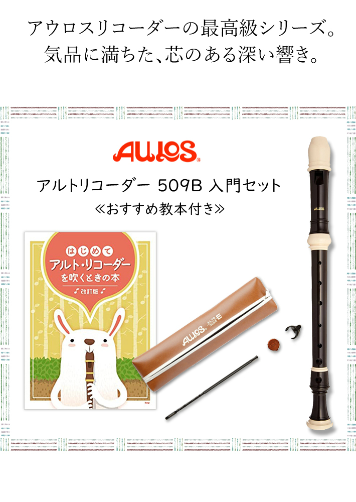 アルトリコーダー aulos 309A - 管楽器